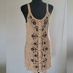 Just Cruising Free Size Mini Dress